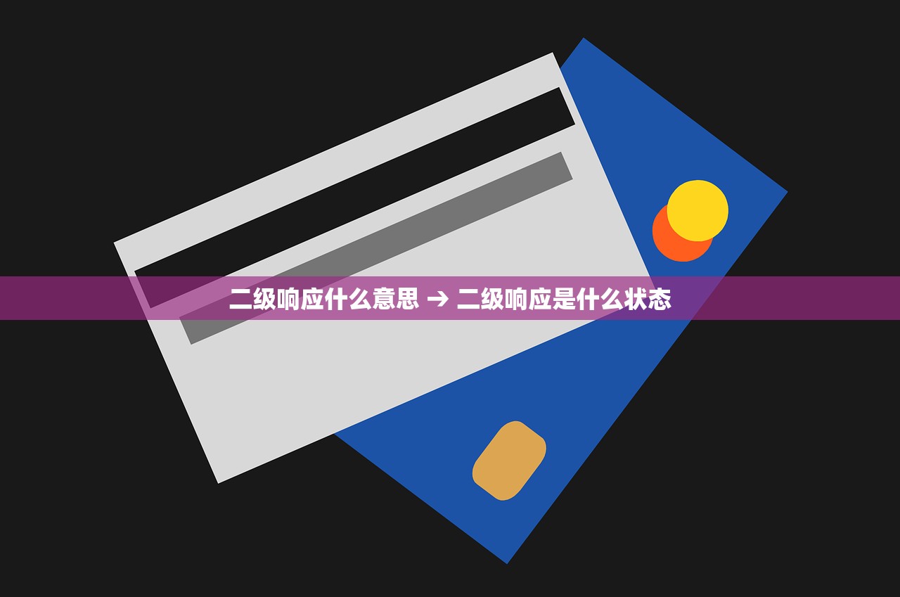 二级响应什么意思 → 二级响应是什么状态
