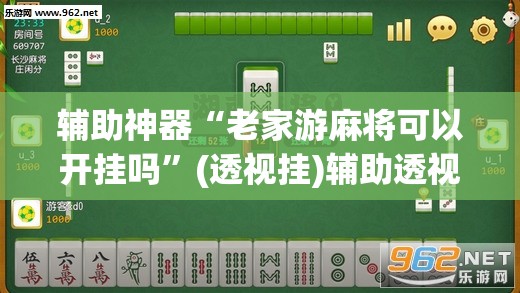 辅助神器“老家游麻将可以开挂吗	”(透视挂)辅助透视教程