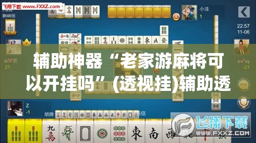 辅助神器“老家游麻将可以开挂吗”(透视挂)辅助透视教程