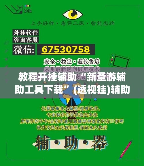 教程开挂辅助“新圣游辅助工具下载	”(透视挂)辅助透视教程