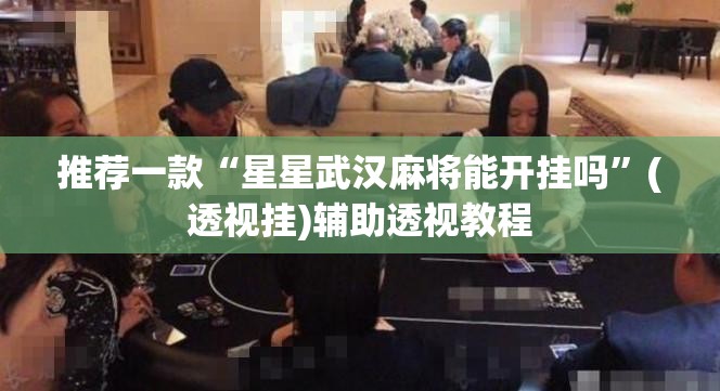 推荐一款“微乐山东麻将万能开挂器”(透视挂)辅助透视教程