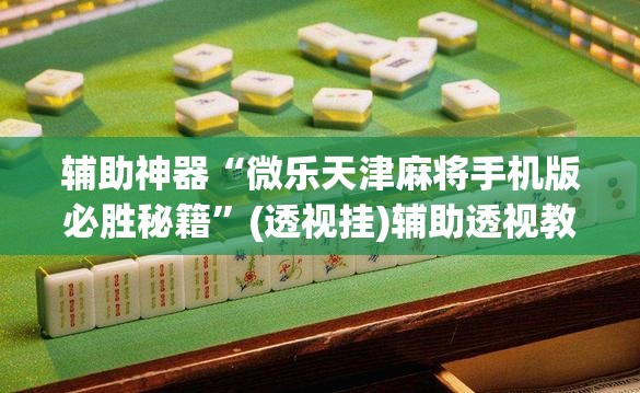 辅助神器“hhpoker透视底牌软件”(透视挂)辅助透视教程