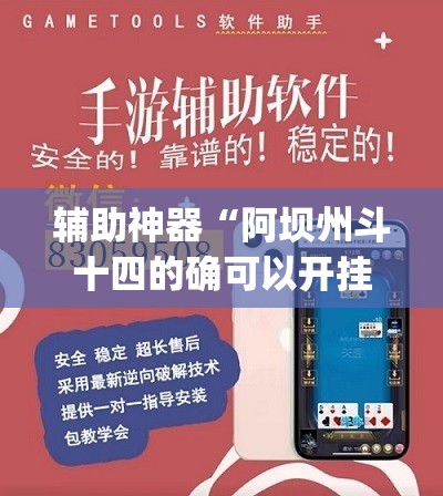辅助神器“阿坝州斗十四的确可以开挂”(透视挂)辅助透视教程