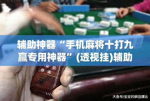 辅助神器“铨珉麻将开挂神器”(透视挂)辅助透视教程