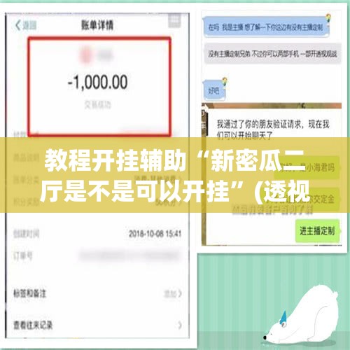 教程开挂辅助“新密瓜二厅是不是可以开挂”(透视挂)辅助透视教程