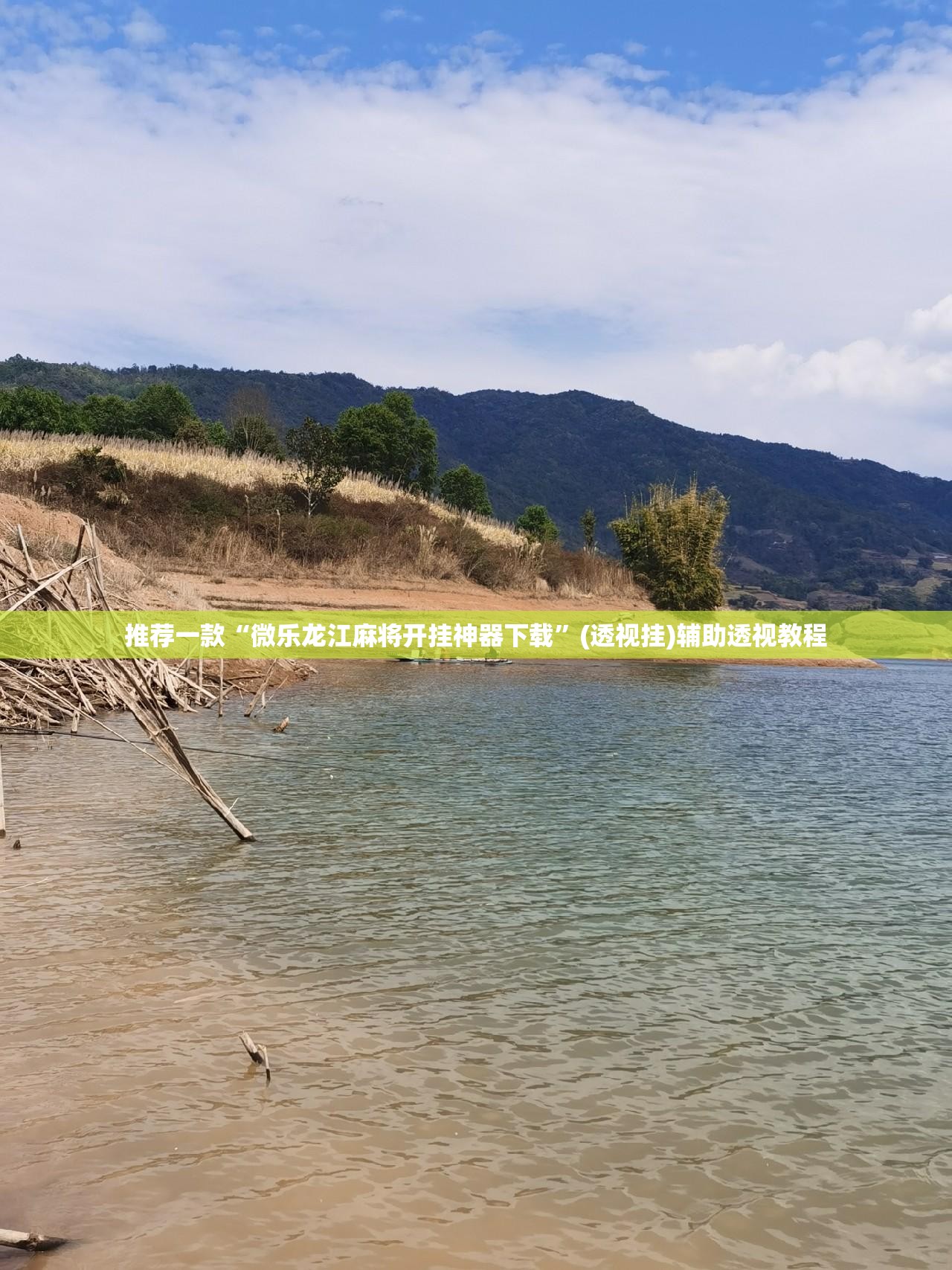 辅助神器“微乐麻将小程序必赢神器免费安装”(透视挂)辅助透视教程