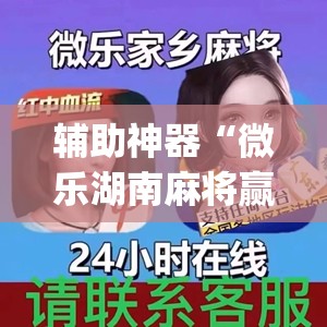 辅助神器“微乐湖南麻将赢牌规律是啥	”(透视挂)辅助透视教程
