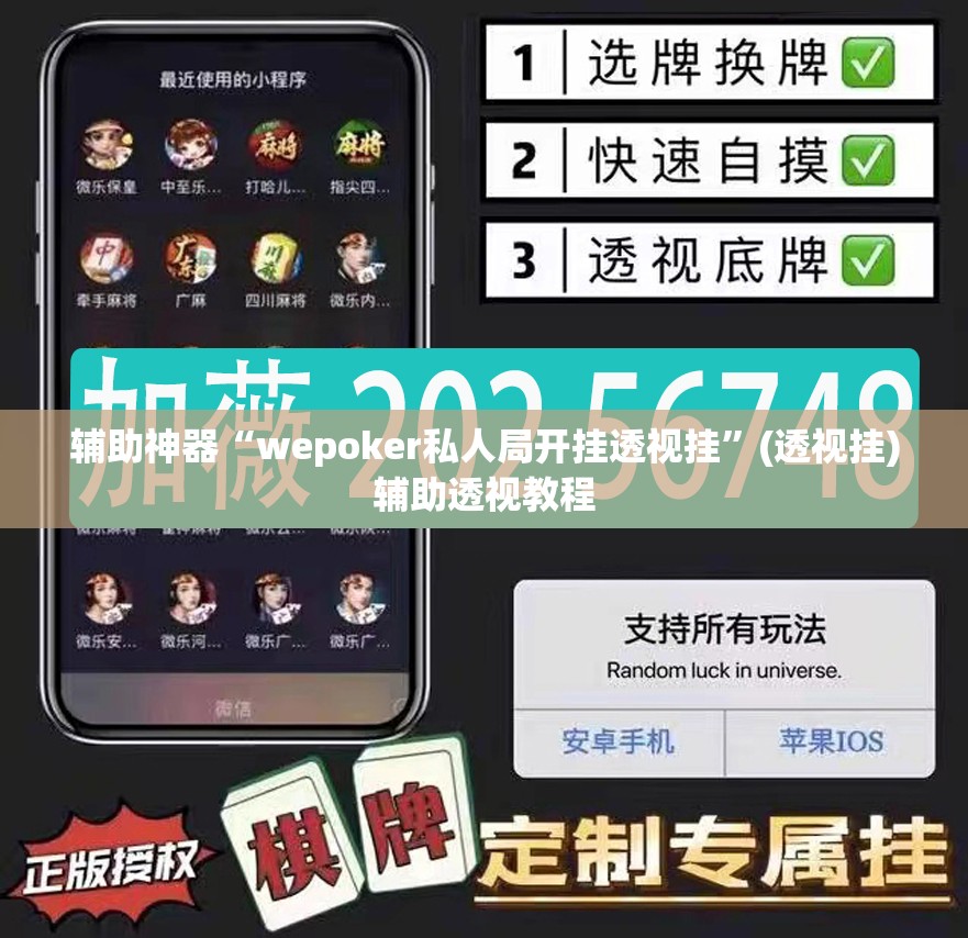 辅助神器“wepoker私人局开挂透视挂	”(透视挂)辅助透视教程