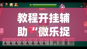 教程开挂辅助“微乐捉鸡麻将有挂吗”(透视挂)辅助透视教程