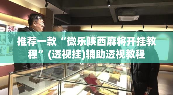 推荐一款“微乐陕西麻将开挂教程”(透视挂)辅助透视教程