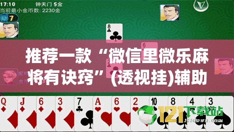 推荐一款“微信里微乐麻将有诀窍”(透视挂)辅助透视教程