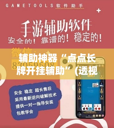辅助神器“点点长牌开挂辅助”(透视挂)辅助透视教程