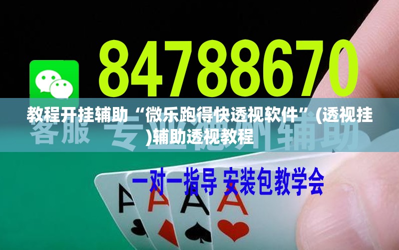 教程开挂辅助“微乐跑得快透视软件”(透视挂)辅助透视教程