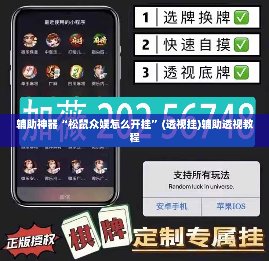 辅助神器“松鼠众娱怎么开挂”(透视挂)辅助透视教程