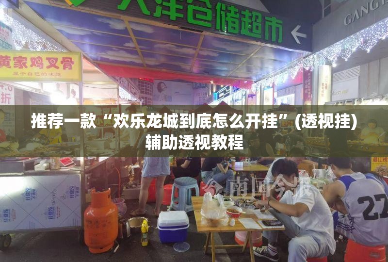 推荐一款“欢乐龙城到底怎么开挂	”(透视挂)辅助透视教程