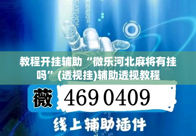 教程开挂辅助“微乐河北麻将有挂吗	”(透视挂)辅助透视教程