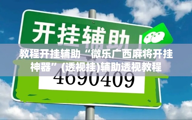 教程开挂辅助“微乐广西麻将开挂神器”(透视挂)辅助透视教程