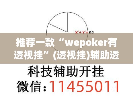 推荐一款“wepoker有透视挂”(透视挂)辅助透视教程
