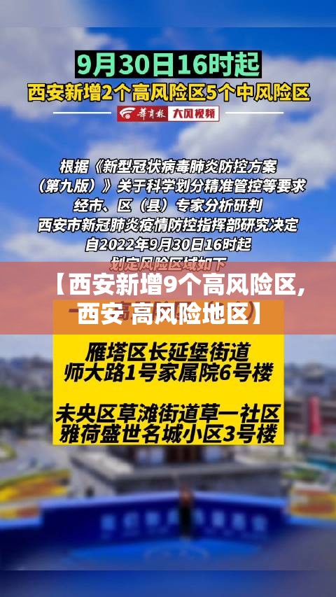 【西安新增9个高风险区,西安 高风险地区】