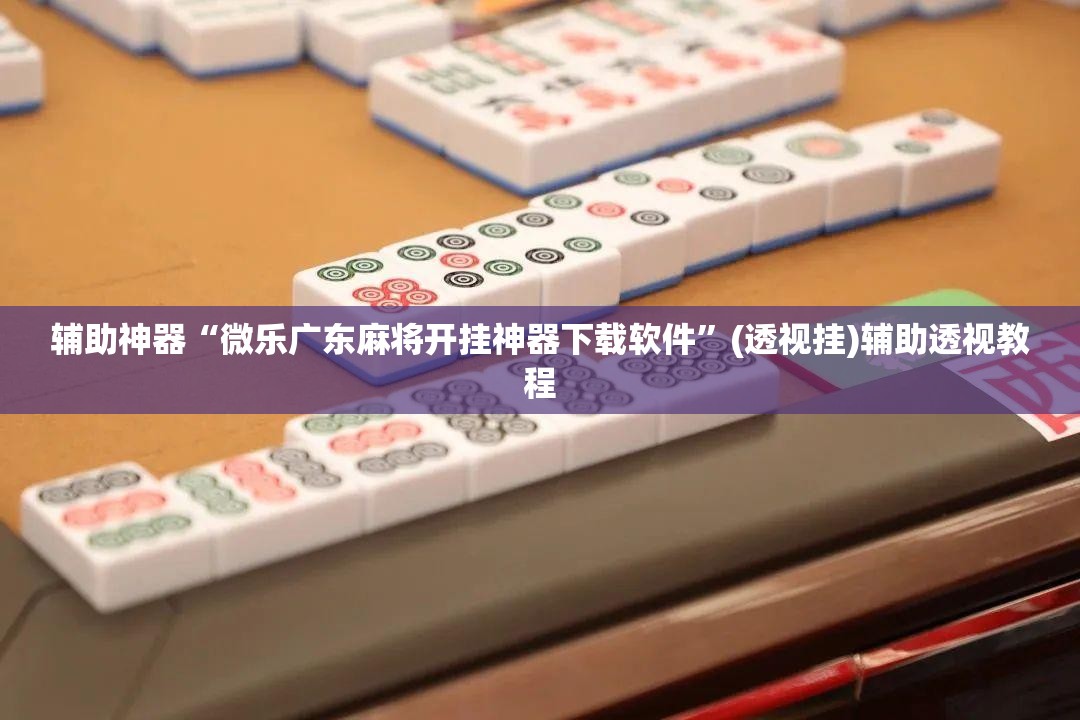 辅助神器“微乐广东麻将开挂神器下载软件	”(透视挂)辅助透视教程