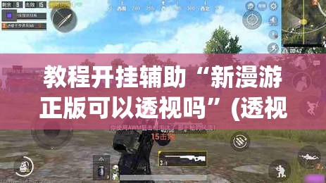 教程开挂辅助“新漫游正版可以透视吗”(透视挂)辅助透视教程