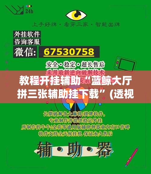 教程开挂辅助“蓝鲸大厅拼三张辅助挂下载”(透视挂)辅助透视教程