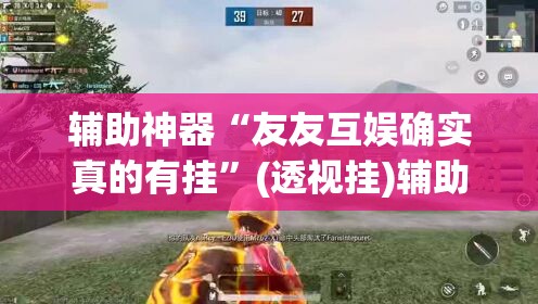 辅助神器“友友互娱确实真的有挂”(透视挂)辅助透视教程