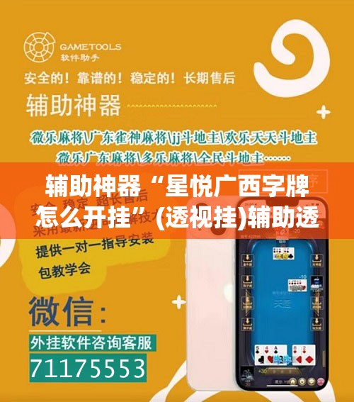 辅助神器“星悦广西字牌怎么开挂	”(透视挂)辅助透视教程