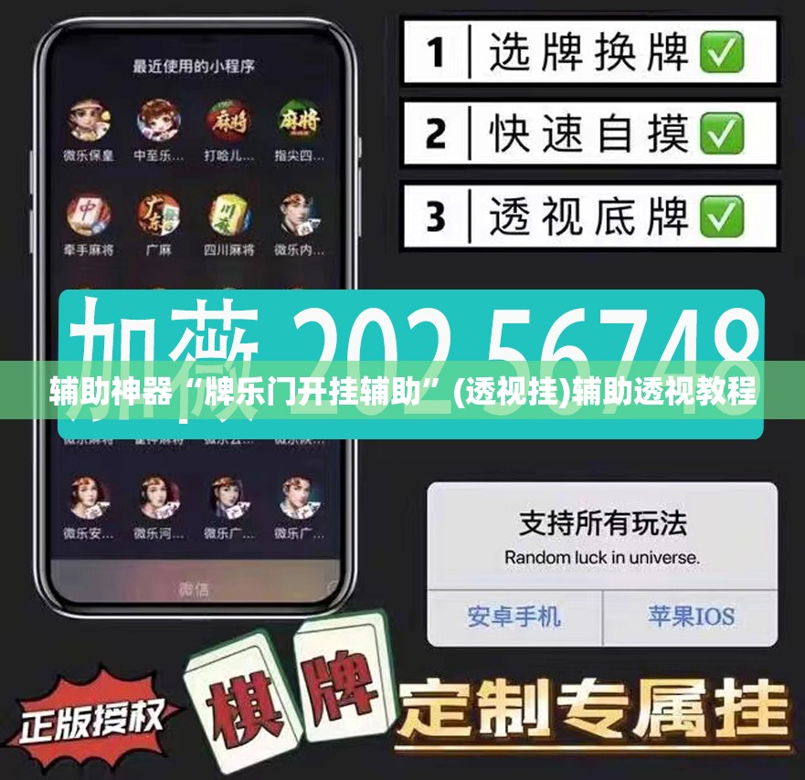 辅助神器“牌乐门开挂辅助”(透视挂)辅助透视教程