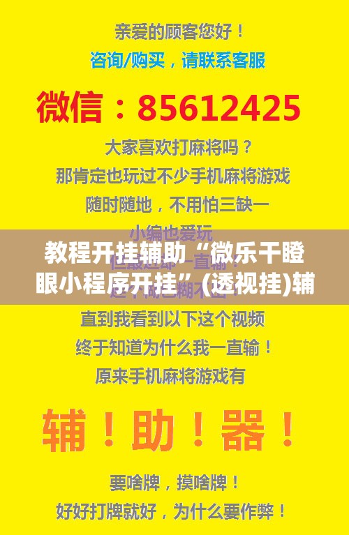 推荐一款“微乐甘肃麻将开挂教程”(透视挂)辅助透视教程