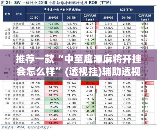 推荐一款“中至鹰潭麻将开挂会怎么样”(透视挂)辅助透视教程