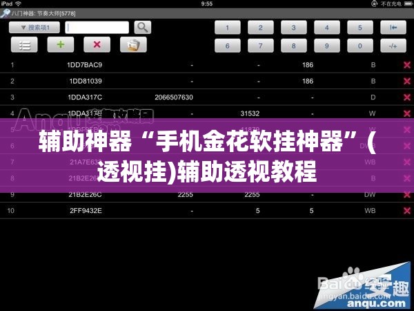 辅助神器“手机金花软挂神器”(透视挂)辅助透视教程