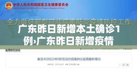 广东昨日新增本土确诊1例›广东昨日新增疫情 广东昨日新增本土确诊1例›广东昨日新增疫情