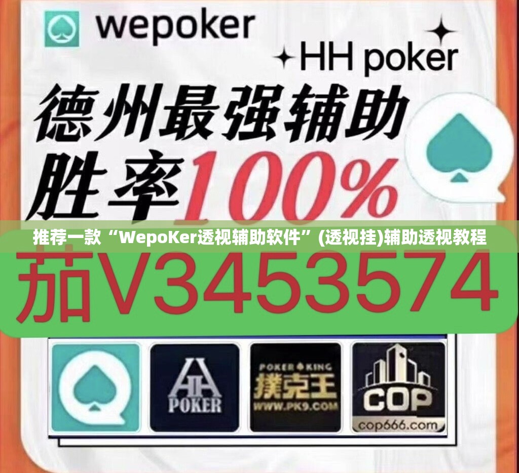 推荐一款“WepoKer透视辅助软件”(透视挂)辅助透视教程