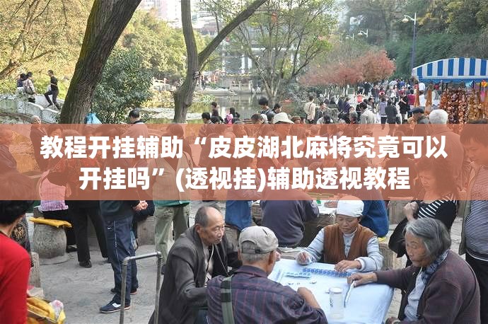 教程开挂辅助“皮皮湖北麻将究竟可以开挂吗”(透视挂)辅助透视教程