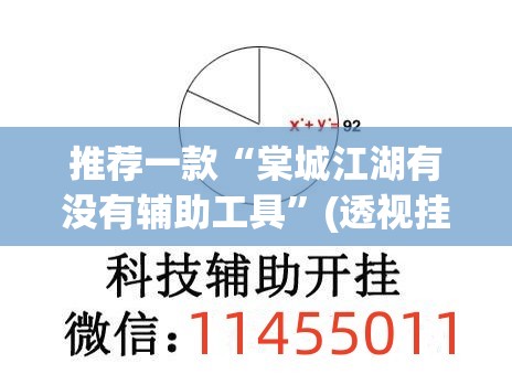 推荐一款“棠城江湖有没有辅助工具”(透视挂)辅助透视教程
