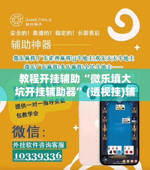 教程开挂辅助“微乐填大坑开挂辅助器	”(透视挂)辅助透视教程
