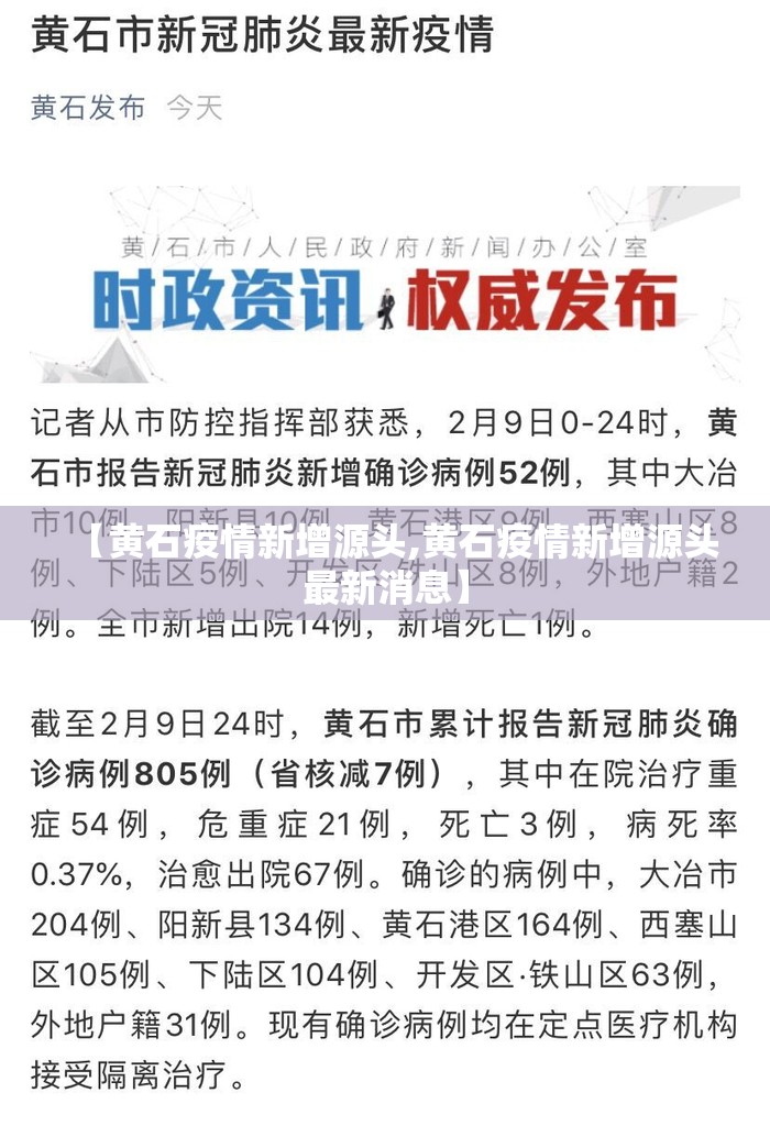【黄石疫情新增源头,黄石疫情新增源头最新消息】 【黄石疫情新增源头,黄石疫情新增源头最新消息】