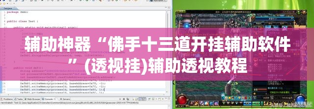 辅助神器“佛手十三道开挂辅助软件”(透视挂)辅助透视教程