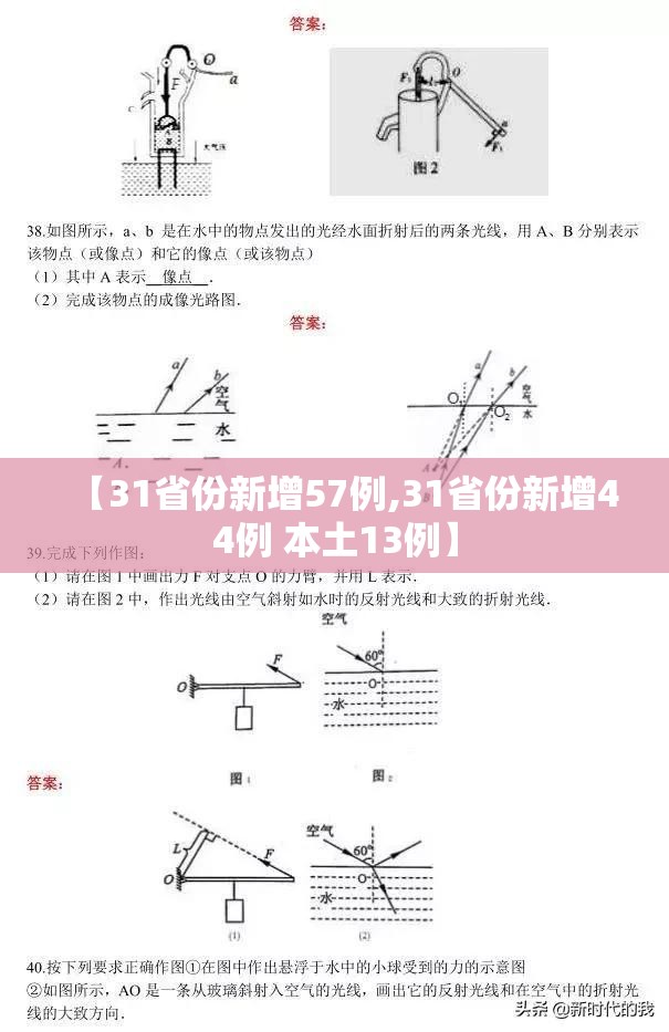 【31省份新增57例,31省份新增44例 本土13例】 【31省份新增57例,31省份新增44例 本土13例】