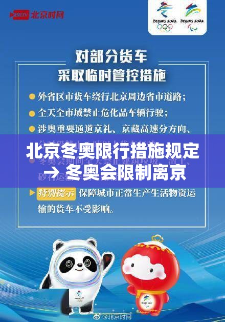 北京冬奥限行措施规定 → 冬奥会限制离京 北京冬奥限行措施规定 → 冬奥会限制离京