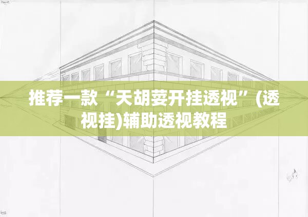 推荐一款“天胡荽开挂透视”(透视挂)辅助透视教程