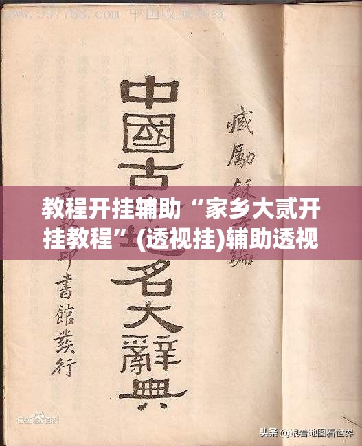 教程开挂辅助“家乡大贰开挂教程”(透视挂)辅助透视教程