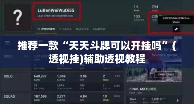 推荐一款“天天斗牌可以开挂吗	”(透视挂)辅助透视教程