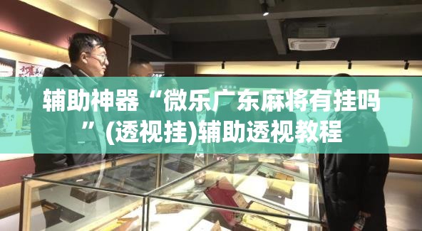 辅助神器“微乐广东麻将有挂吗”(透视挂)辅助透视教程