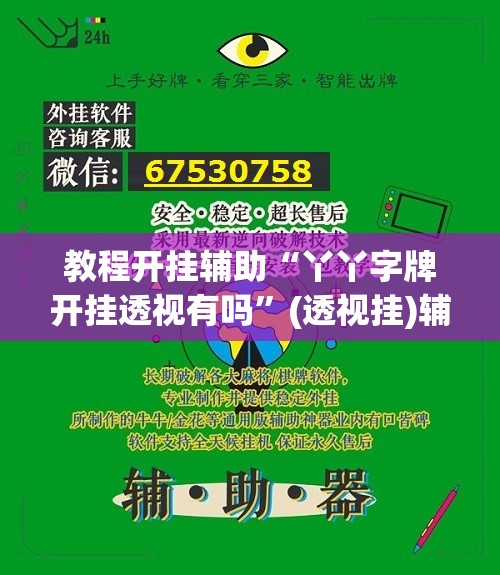 教程开挂辅助“丫丫字牌开挂透视有吗	”(透视挂)辅助透视教程