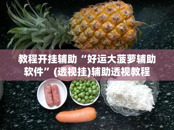 教程开挂辅助“好运大菠萝辅助软件	”(透视挂)辅助透视教程
