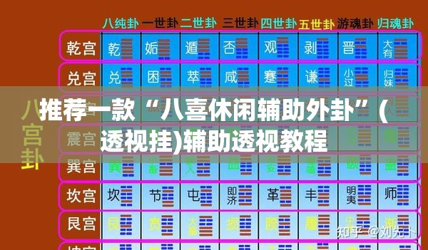推荐一款“八喜休闲辅助外卦”(透视挂)辅助透视教程