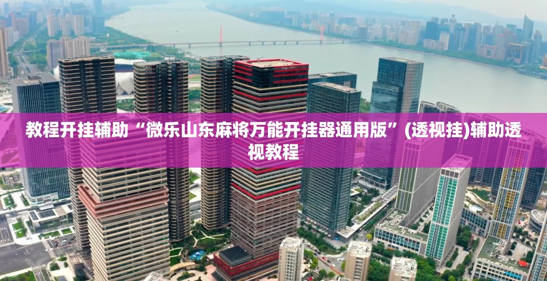 教程开挂辅助“微乐山东麻将万能开挂器通用版	”(透视挂)辅助透视教程