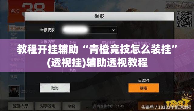 教程开挂辅助“青橙竞技怎么装挂”(透视挂)辅助透视教程